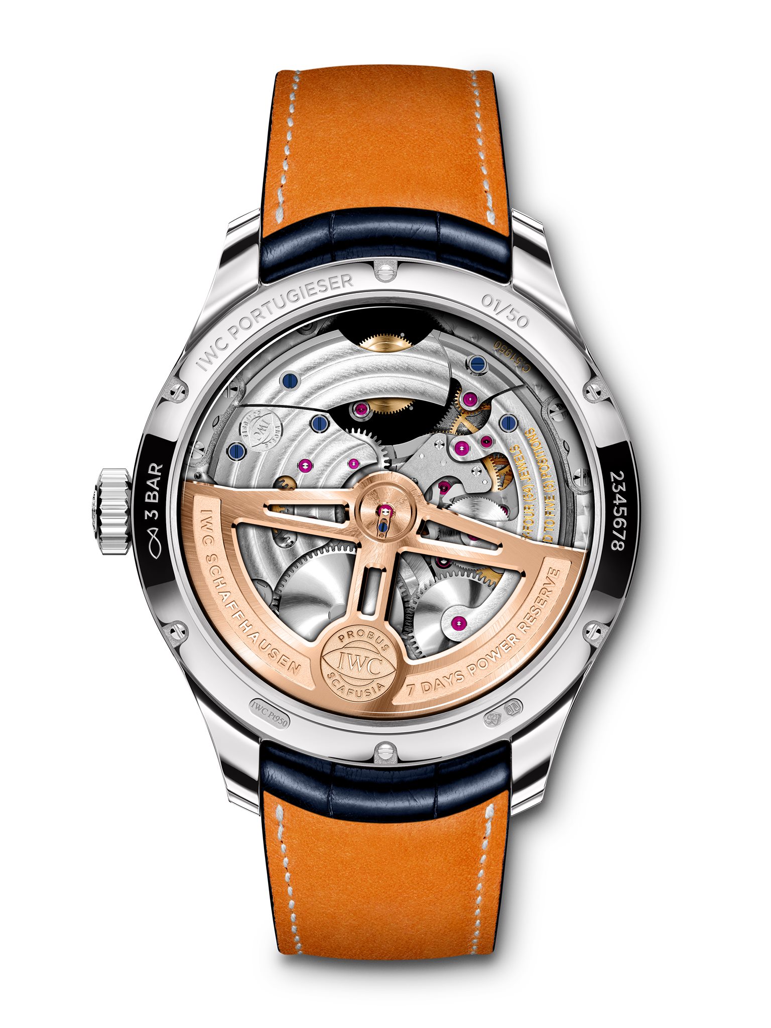 IWC Schaffhausen Portugieser Perpetual Calendar Tourbillon2020Watches and Wondersplatino Watches World