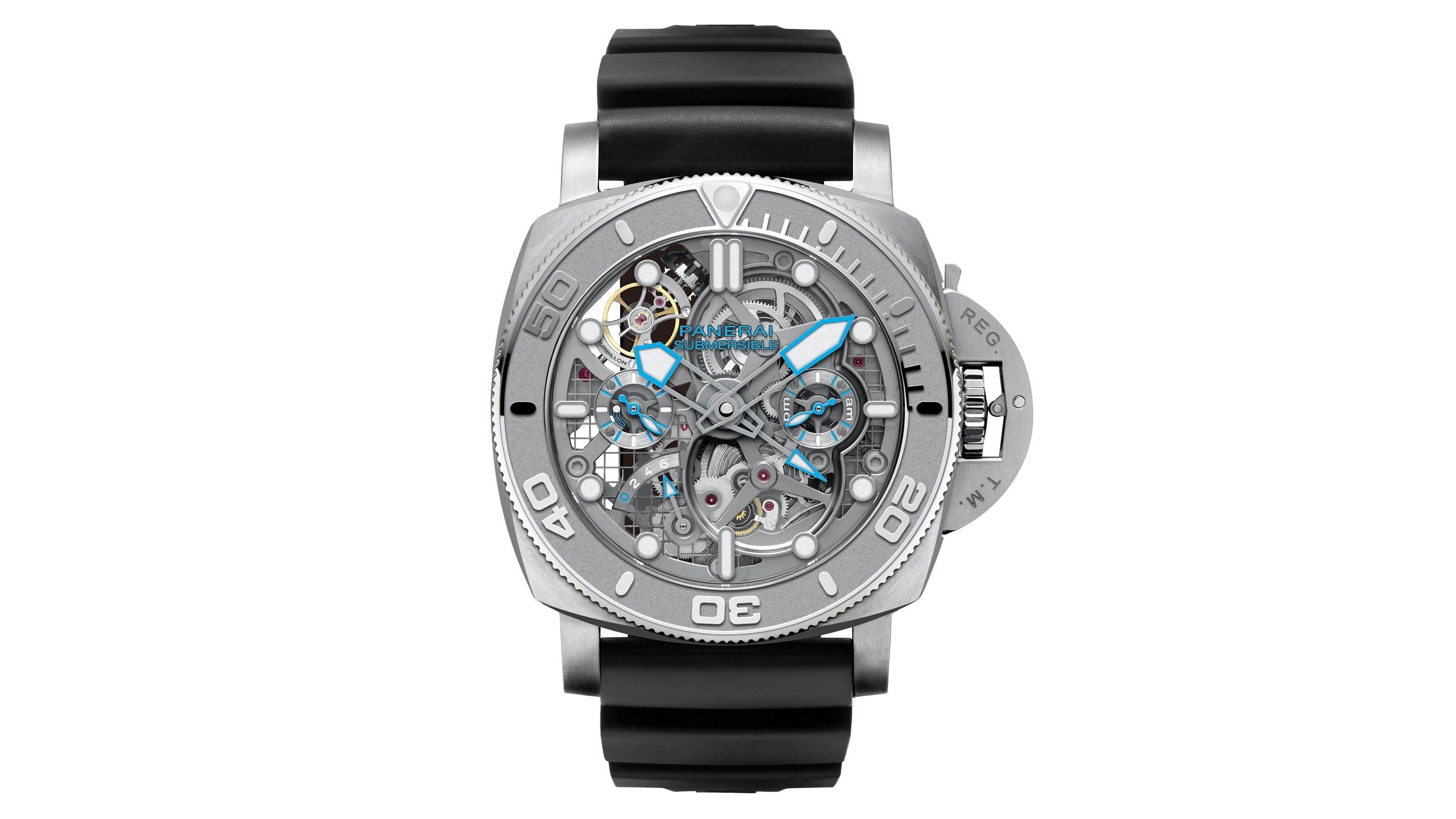 Panerai Sumergible EcoPangaea Tourbillon GMT 50mm slider Watches World Panerai Sumergible EcoPangaea Tourbillon GMT 50mm slider