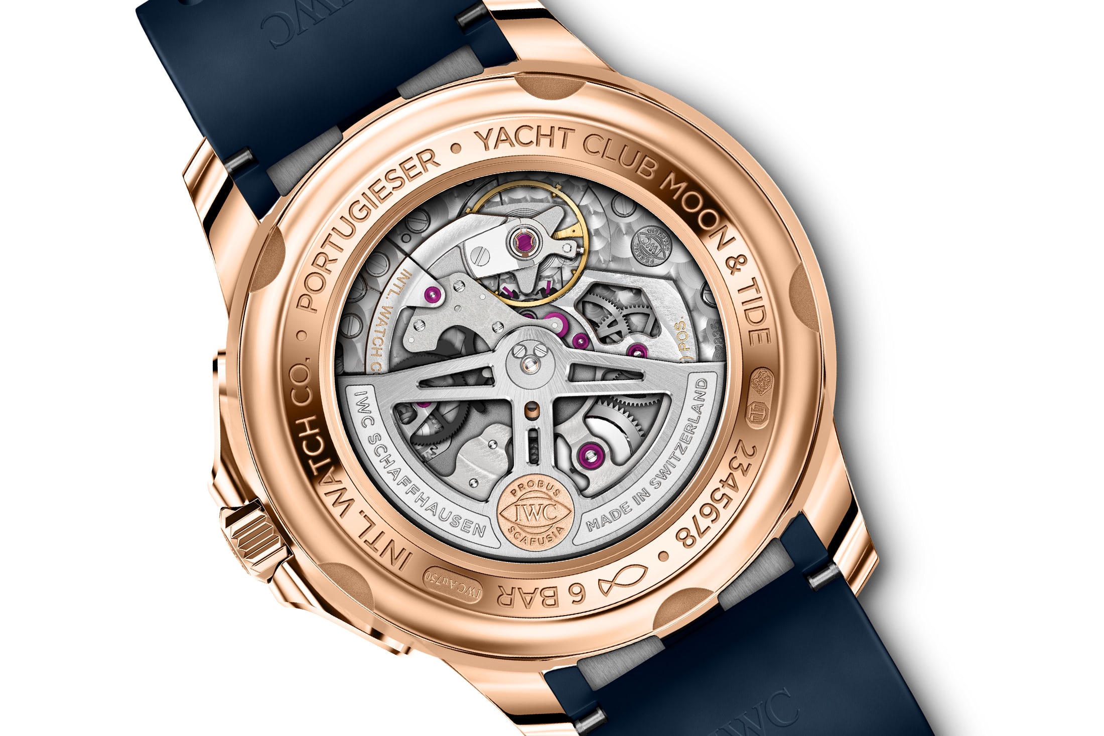 Portugieser Yacht Club Moon and Tide4 Watches World Portugieser Yacht Club Moon and Tide 4