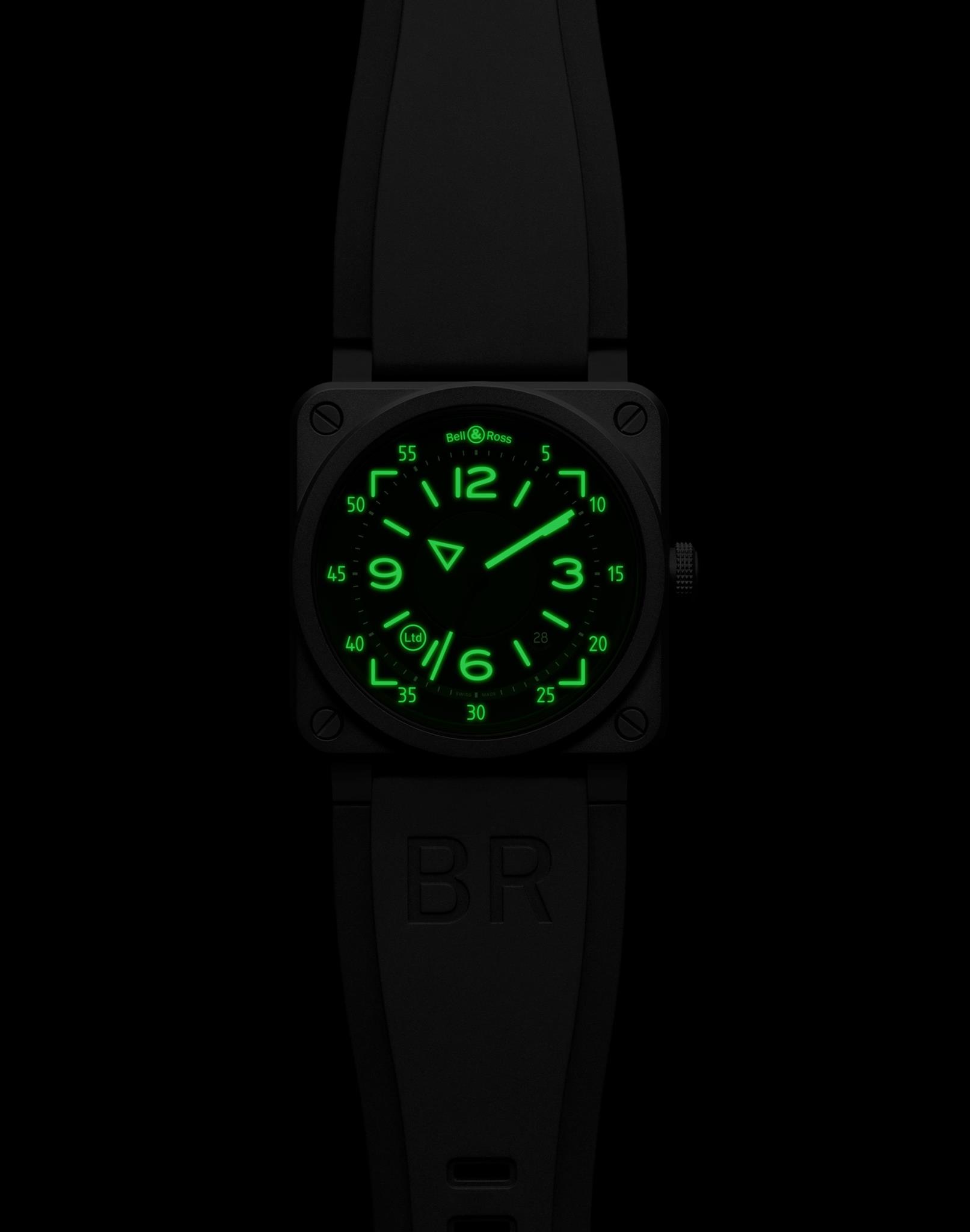 Bell and Ross BR0392 HUD7 Watches World Bell and Ross BR03 92 HUD 7