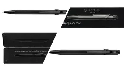 Caran d Ache 849 Black Code- slider