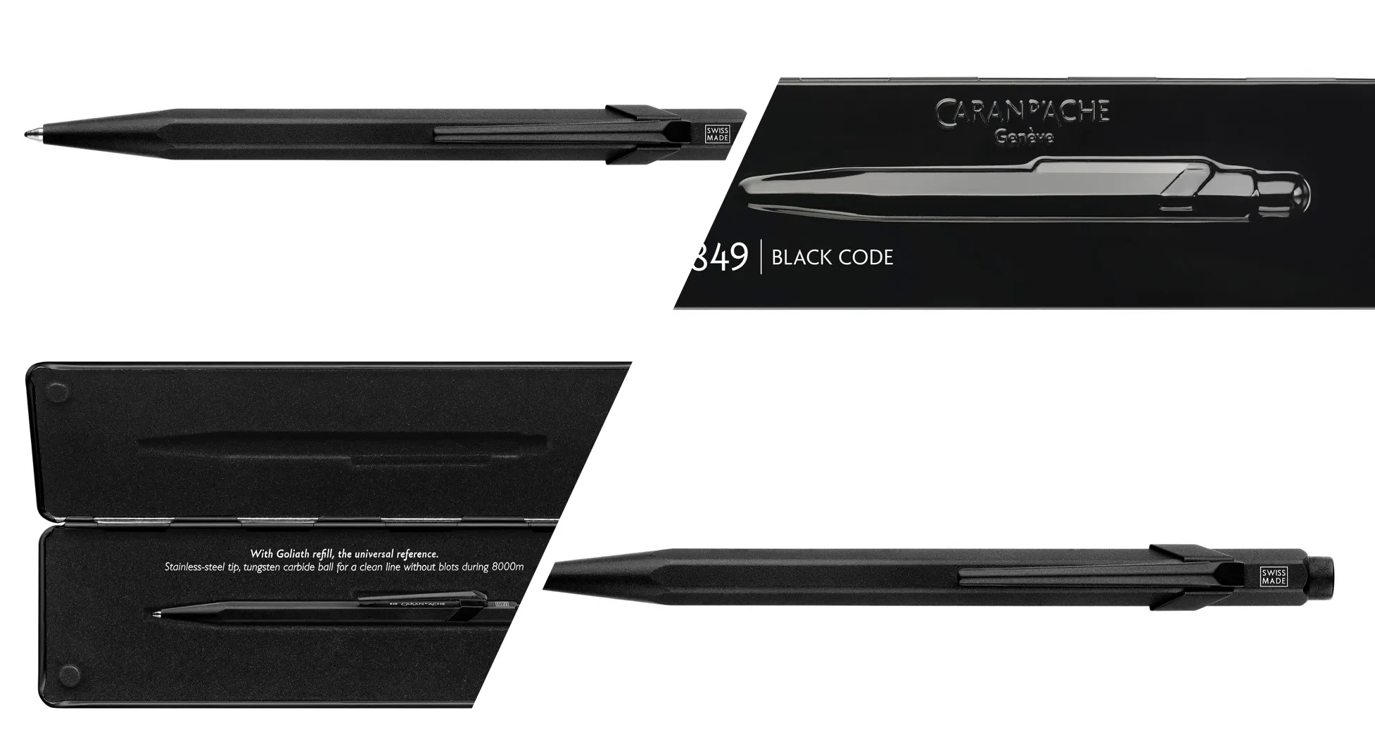 Caran d Ache 849 Black Code- slider