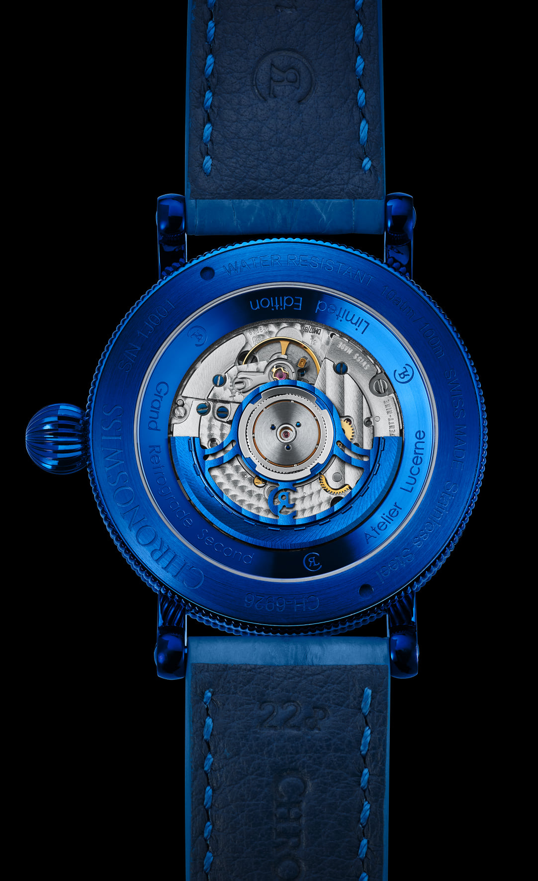 Chronoswiss Open Gear ReSecfondo Watches World Chronoswiss Open Gear ReSec fondo