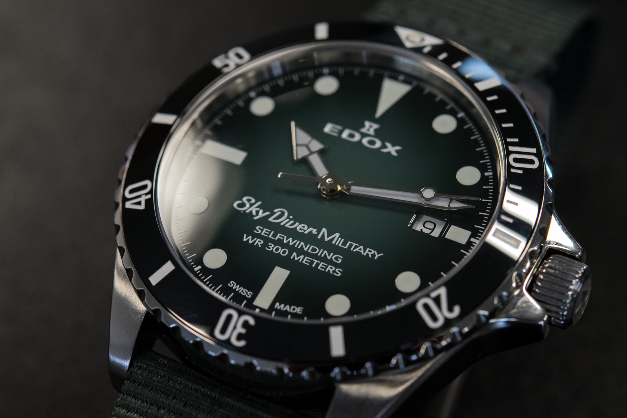 EdoxSkyDiverMilitary2020hero Watches World Edox SkyDiver Military 2020 hero