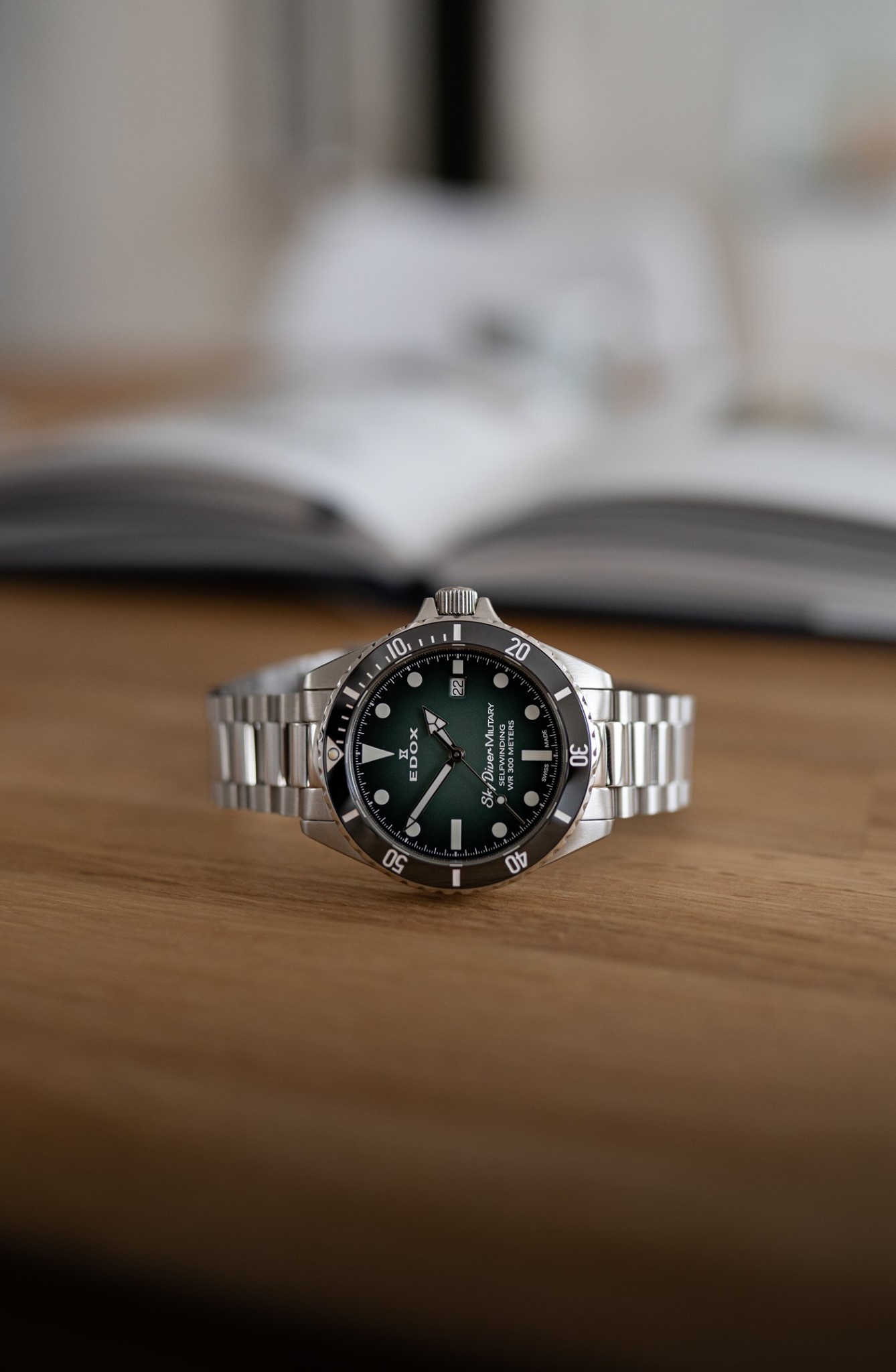 EdoxSkyDiverMilitary2020mesa Watches World