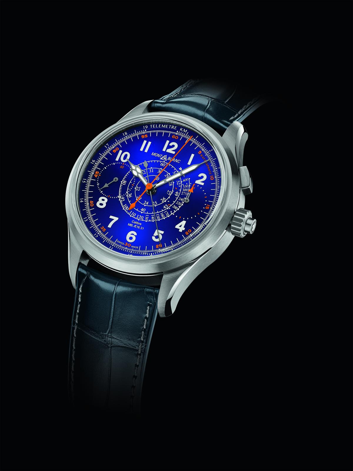 montblanc1858splitsecondchronographlimitededition100prshot1 Watches World