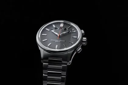 Frederique Constant Yacht Timer Regatta Countdown-fondo negro