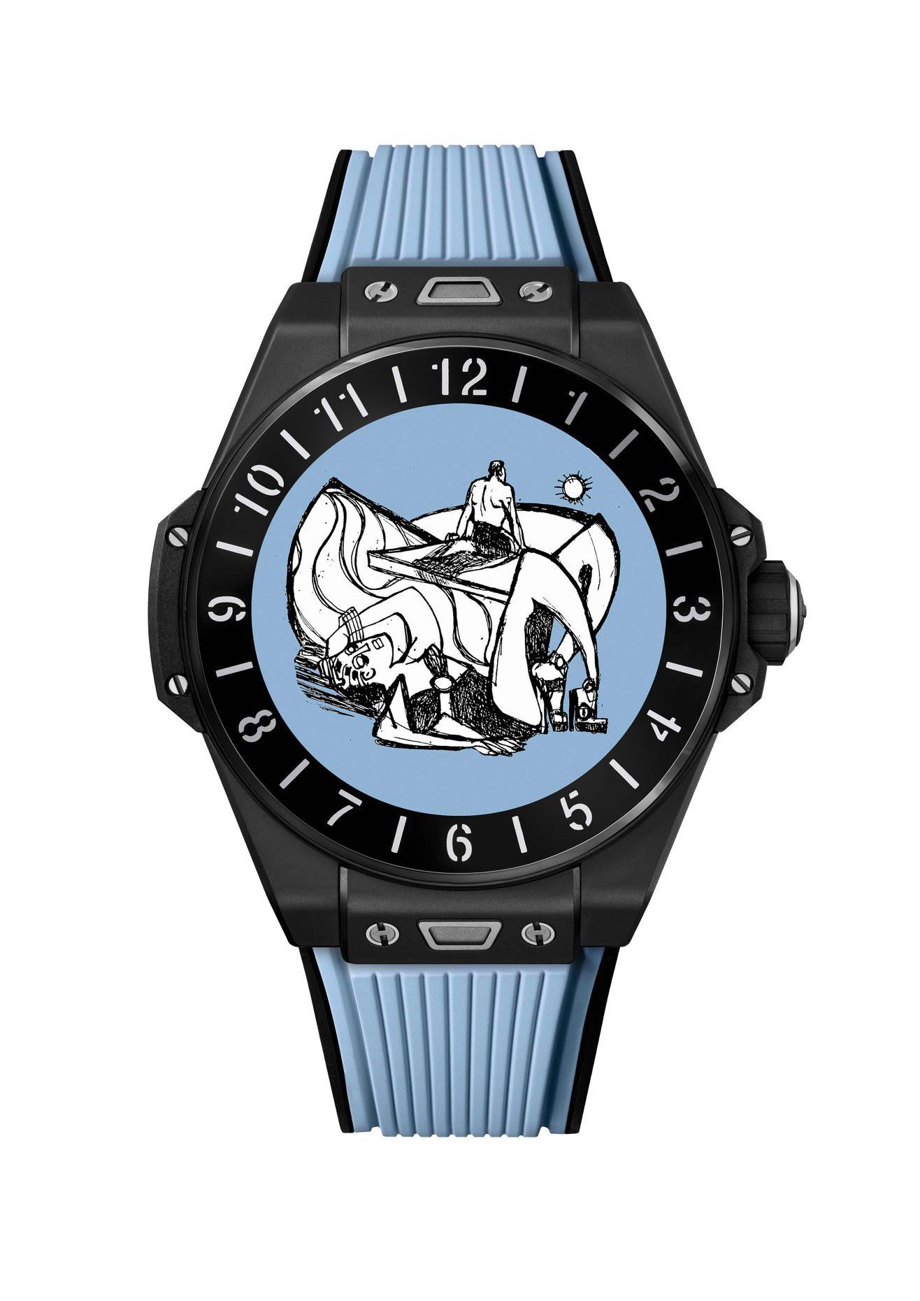 Hublot Big Bang e Marc Ferrero Azul Watches World