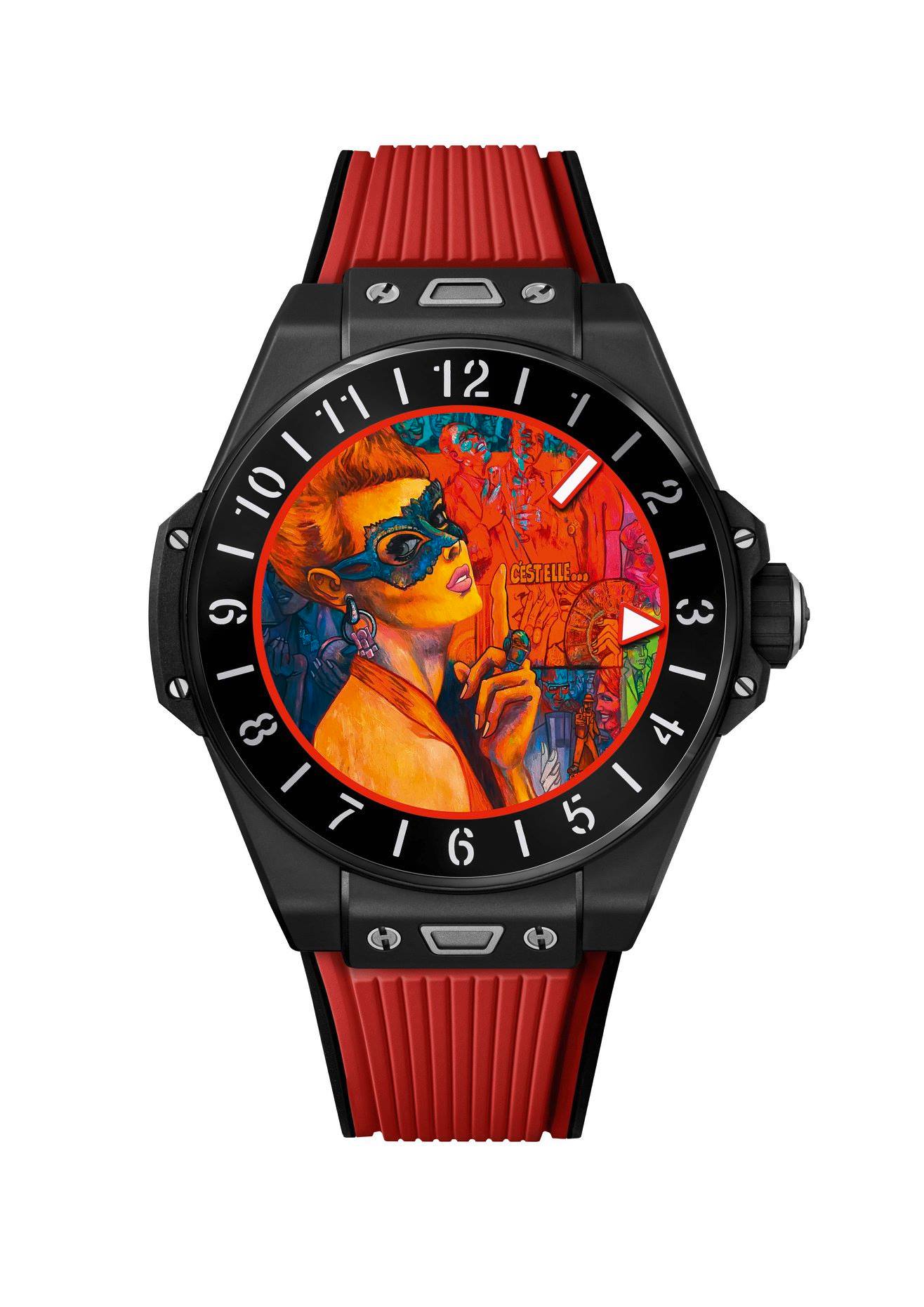 Hublot Big Bang e Marc Ferrero red Watches World