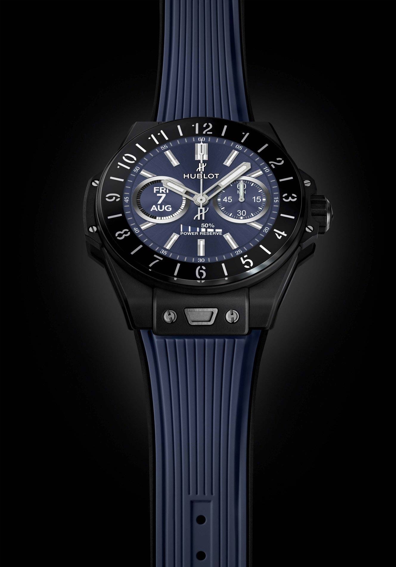 Hublot Big Bang e azul reserva de marcha Watches World