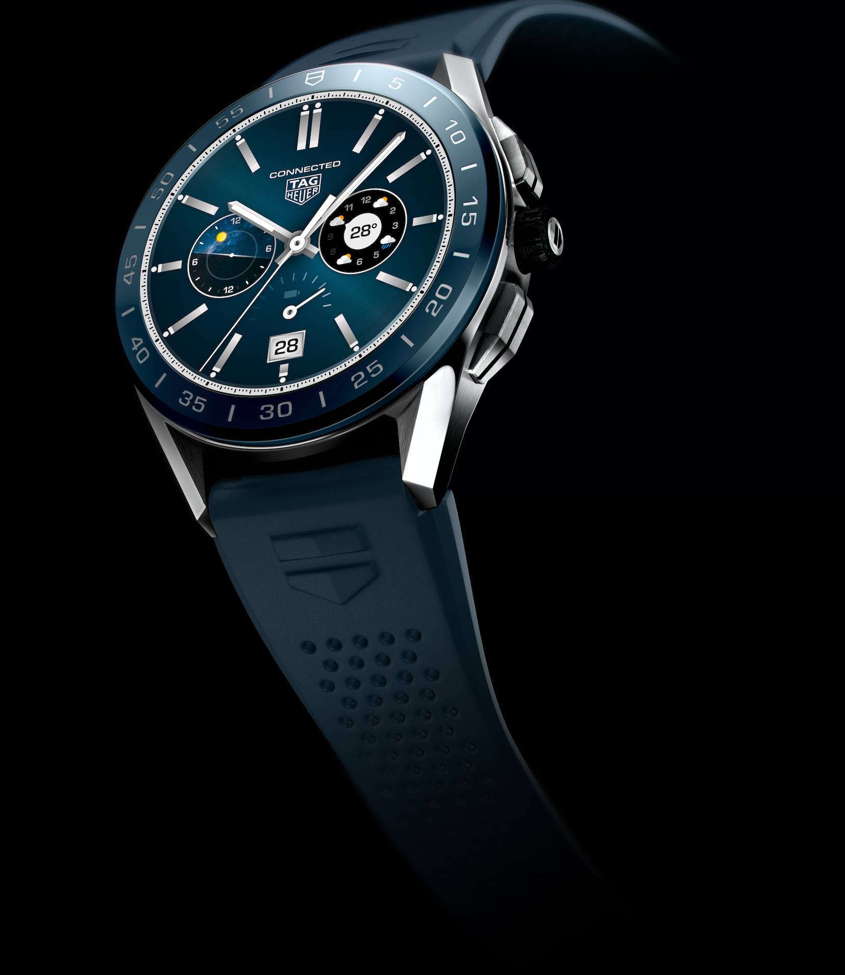 TAG Heuer Connected 3 Summer Inspired Editions-correa azul