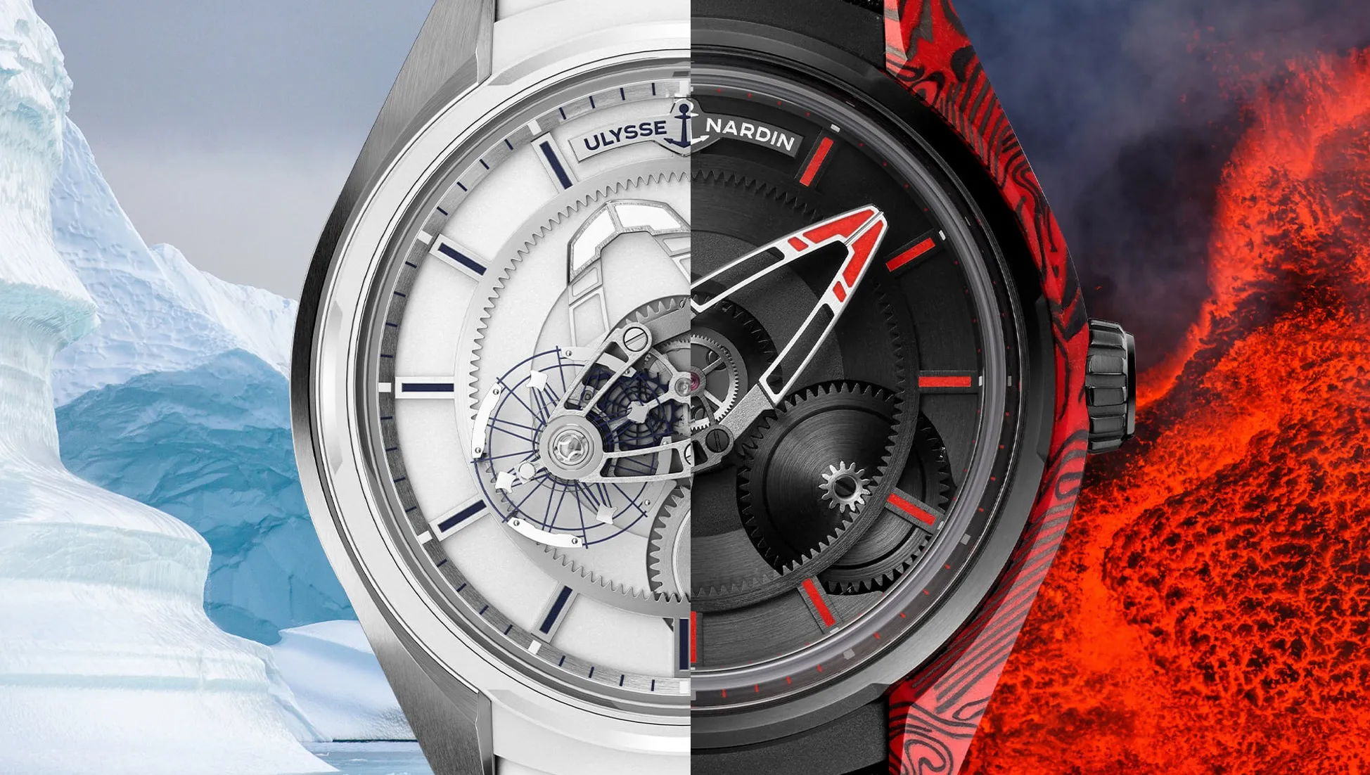 Ulysse Nardin Freak X Magma y Freak X Ice