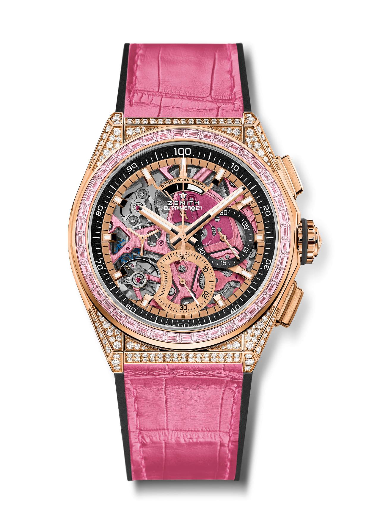 Zenith Defy 21 Pink Edition-pack