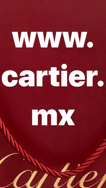 El referente del lujo lanza boutique en línea: Cartier.mx