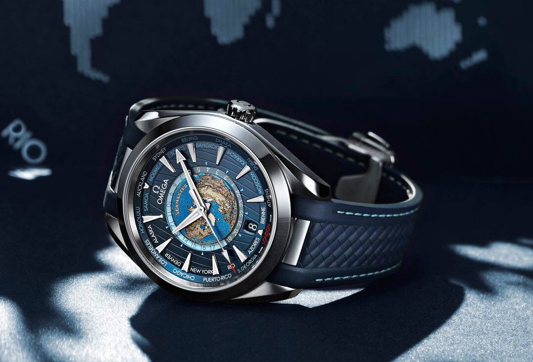 Omega Seamaster Aqua Terra GMT Worldtimer * Watches World ...