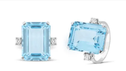 La gema del mes de marzo: aguamarina