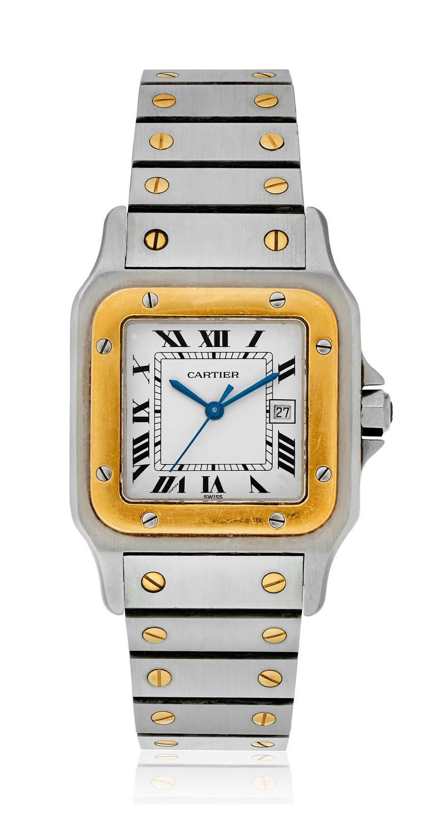 Cartier Santos Bi Tono Watches World Cartier Santos Bi Tono