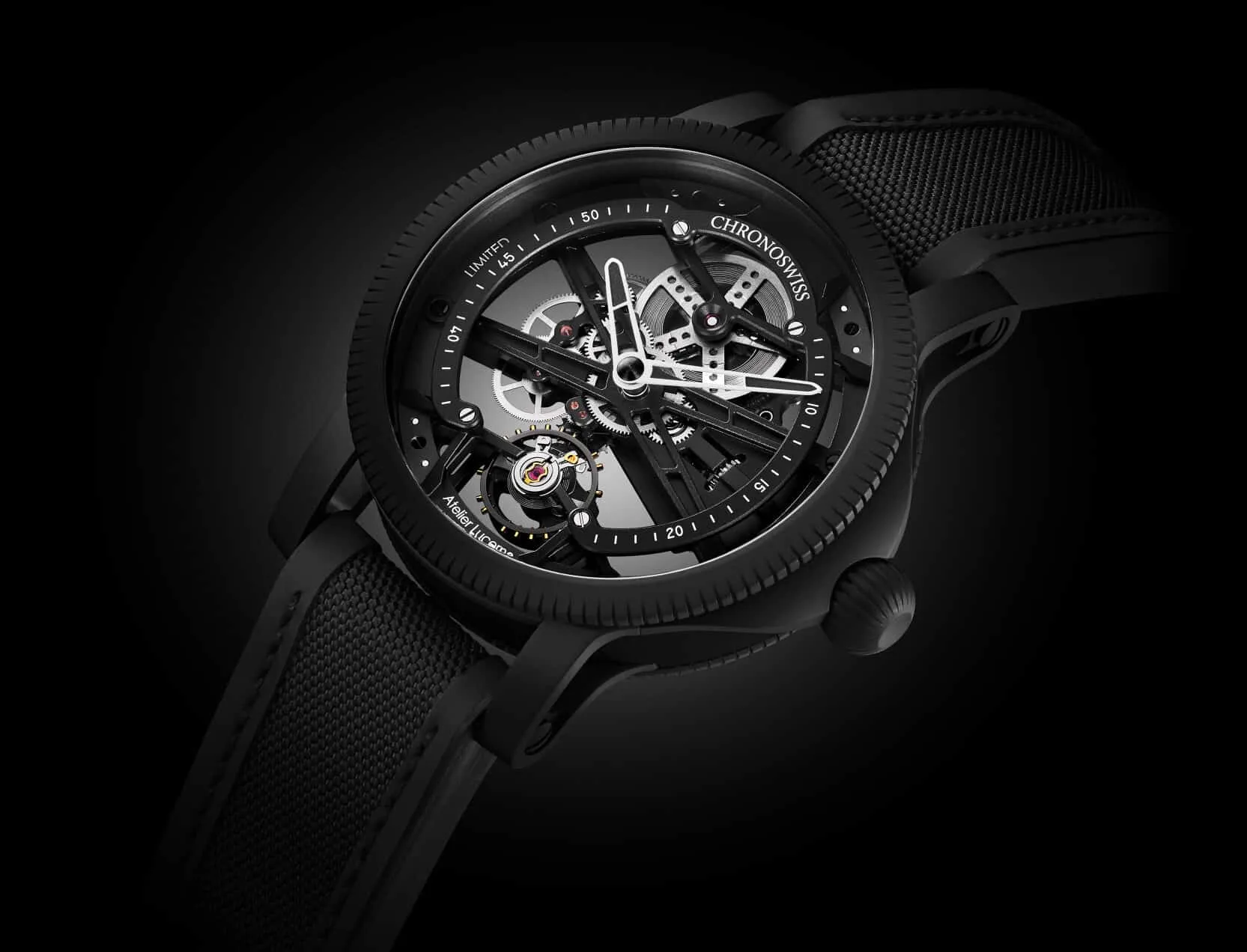 Chronoswiss SkelTec Pitch Black-6