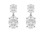ARETES DE DIAMANTES OVAL EN ORO BLANCO REF. 46723E copia