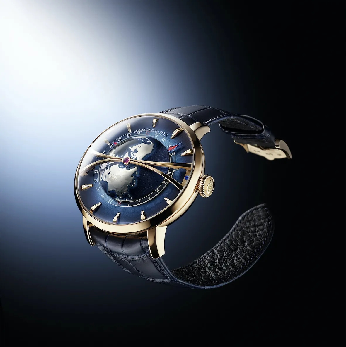 Arnold &Son GLOBETROTTER GOLD_3-4 copia