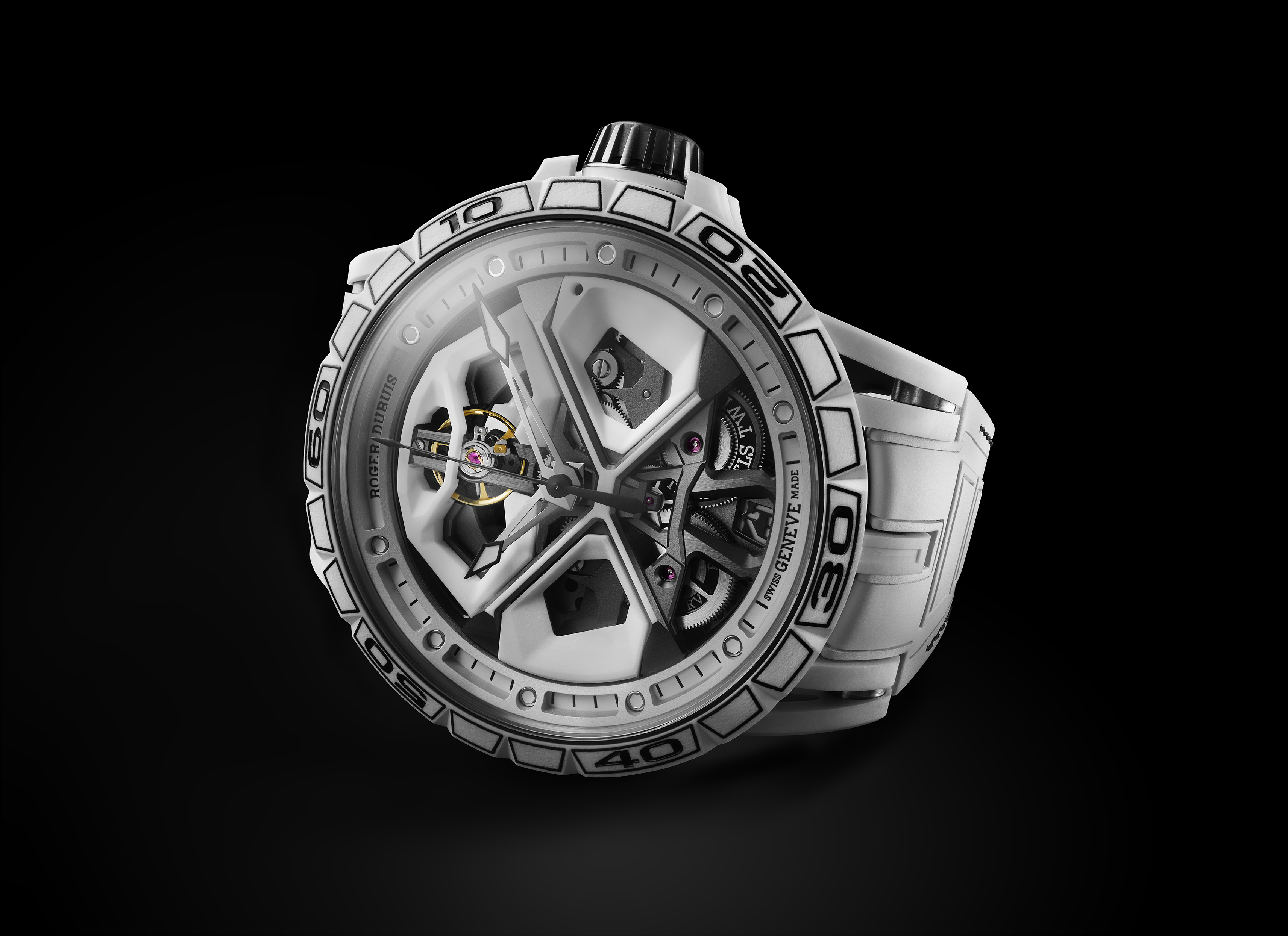 Roger Dubuis, Excalibur Spider Huracán Blanco 3