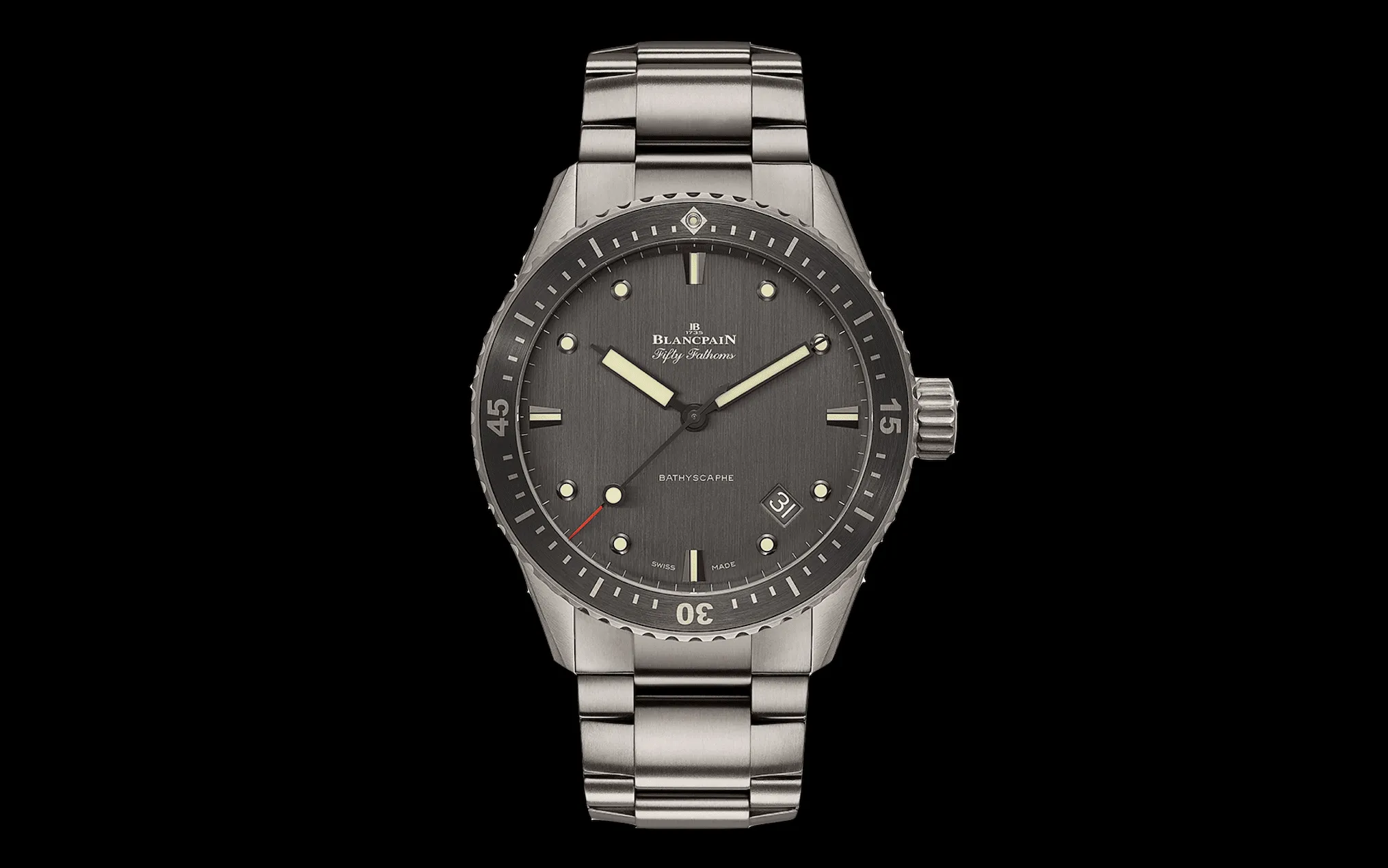 Blancpain Fifty Fathoms Bathyscaphe Titanio