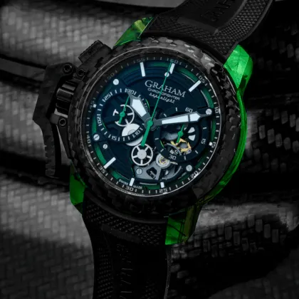Graham Chronofighter Superlight Carbon Skeleton 8