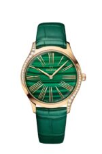 Omega Trésor oro Moonshine malaquita