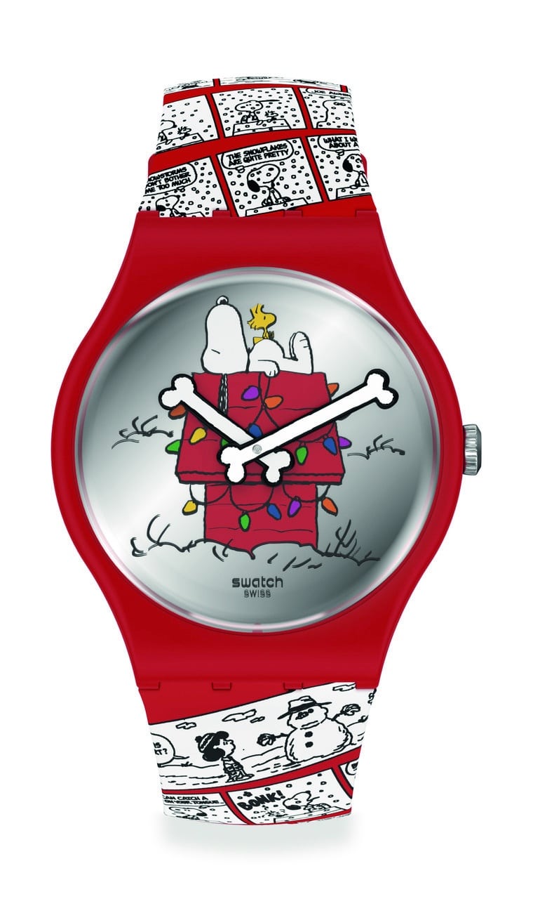 Swatch x Peanuts Holiday Special1 Watches World Swatch x Peanuts Holiday Special llena de alegría la Navidad