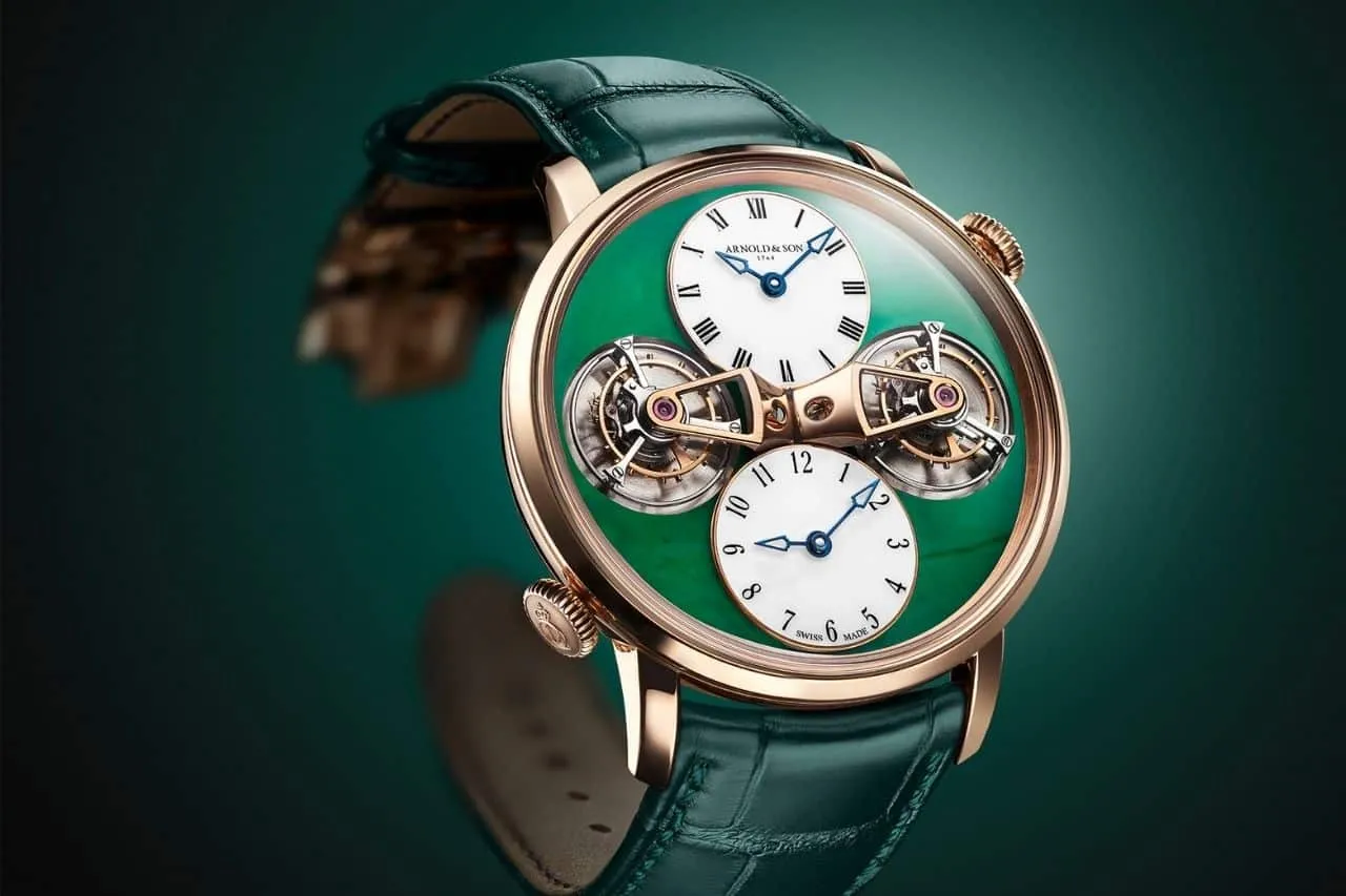 Arnold & Son Doble Tourbillon Jade
