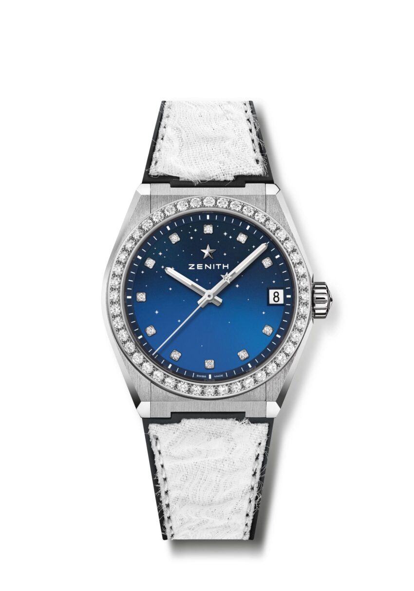 DEFYMIDNIGHTBLUEDIALSNOWFLAKENONASOURCESTRAP Watches World