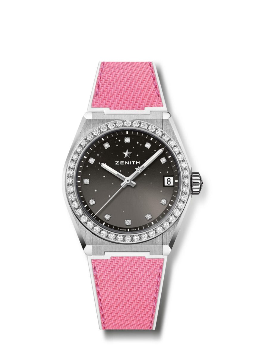 DEFYMIDNIGHTGREYDIALPINKLEMONADENONASOURCESTRAP Watches World