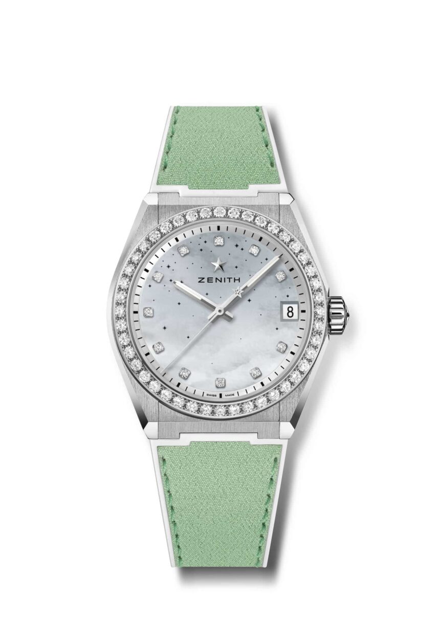 DEFYMIDNIGHTMOPDIALLIGHTMINTNONASOURCESTRAP Watches World