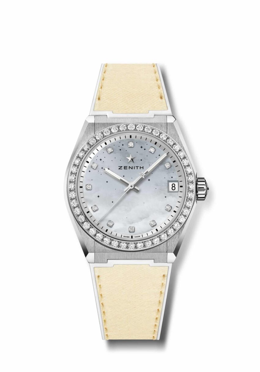 DEFYMIDNIGHTMOPIVORYNONASOURCESTRAP Watches World