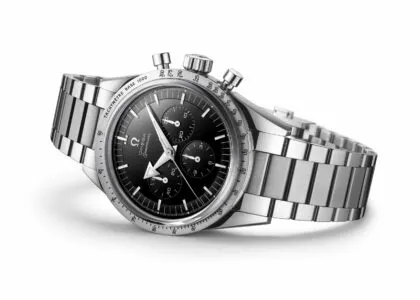 Omega celebra 65 años del Speedmaster con una versión en Canopus Gold