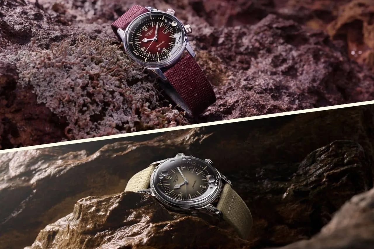 Las nuevas carátulas de The Longines Legend Diver Watch perpetuan la leyenda