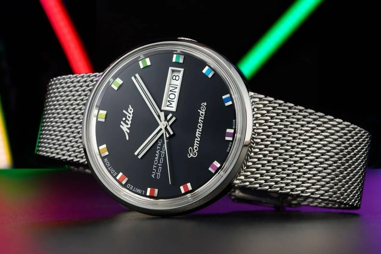 Commander Colours, la armoniosa propuesta de Mido que celebra la felicidad