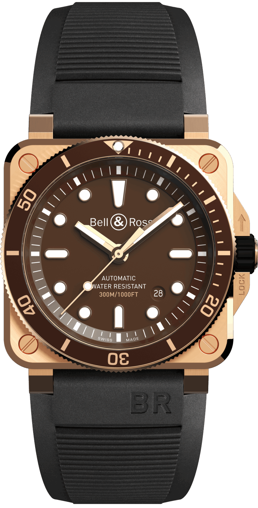 BR 03-92 Diver Brown Bronze