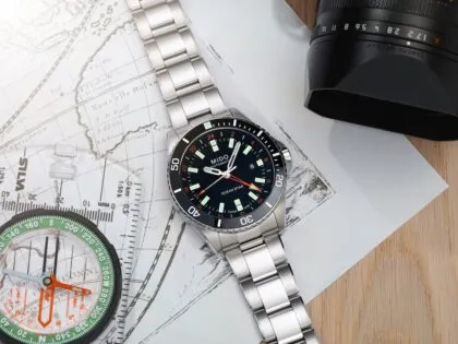 relojes top Mido Ocean Star GMT front