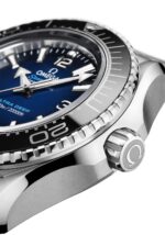 Omega Seamaster Planet Ocean Ultra Deep bezel and crown
