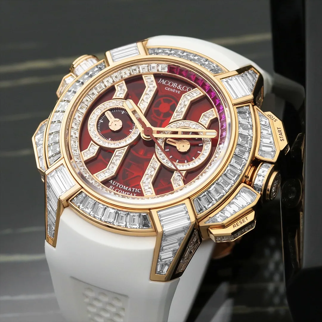 Epic X Chrono Baguettes Rose Gold