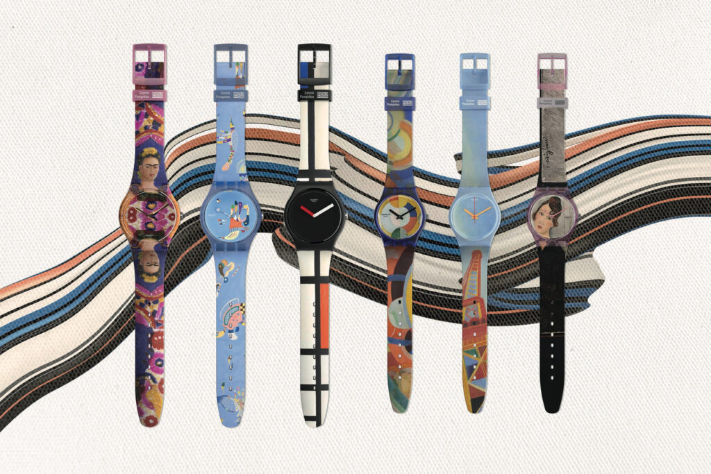 Swatch X Centre Pompidou, seis relojes, seis obras maestras