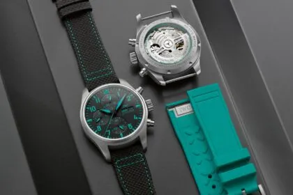 IWC Reloj de Aviador Cronógrafo 41 Mercedes-AMG Petronas Formula One Team straps