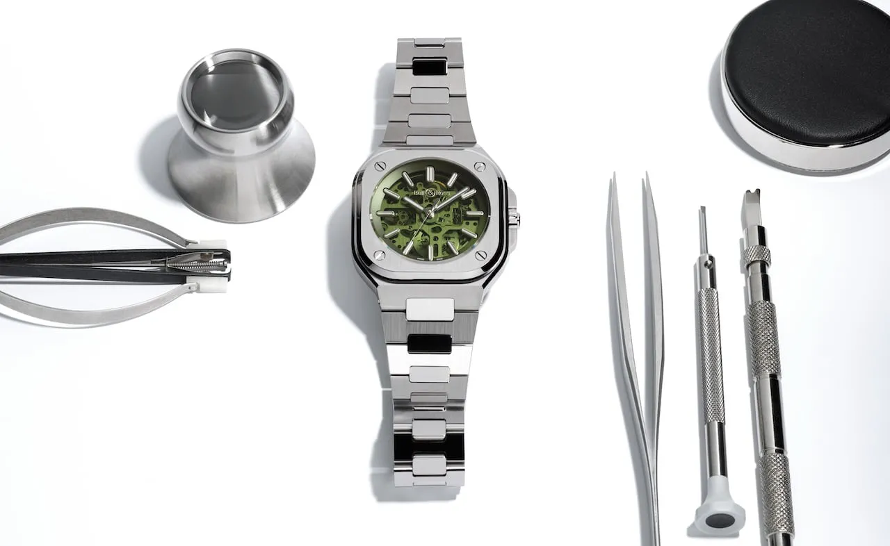 Bell & Ross BR 05 Skeleton Green