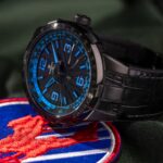 Perrelet Turbine Pilot Azul Eléctrico