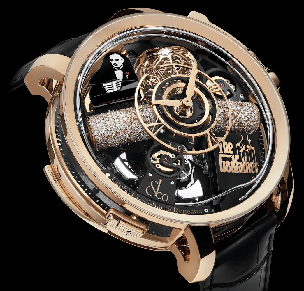 Jacob & Co. Opera Minute Repeater diamond barrels