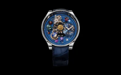 Jacob & Co. Astronomia Solar Jewelry Planets Zodiac White Gold
