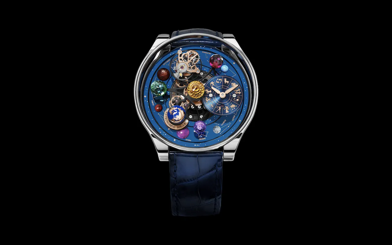 Jacob & Co. Astronomia Solar Jewelry Planets Zodiac White Gold