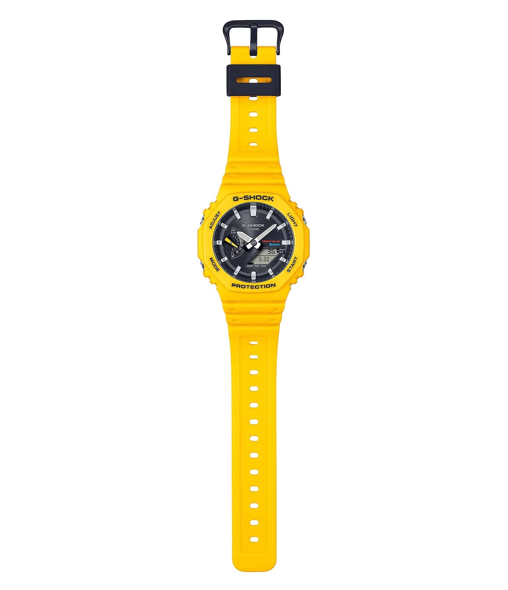 Casio GShock GAB2100 yellow 1 Watches World Casio G Shock GA B2100 yellow 1