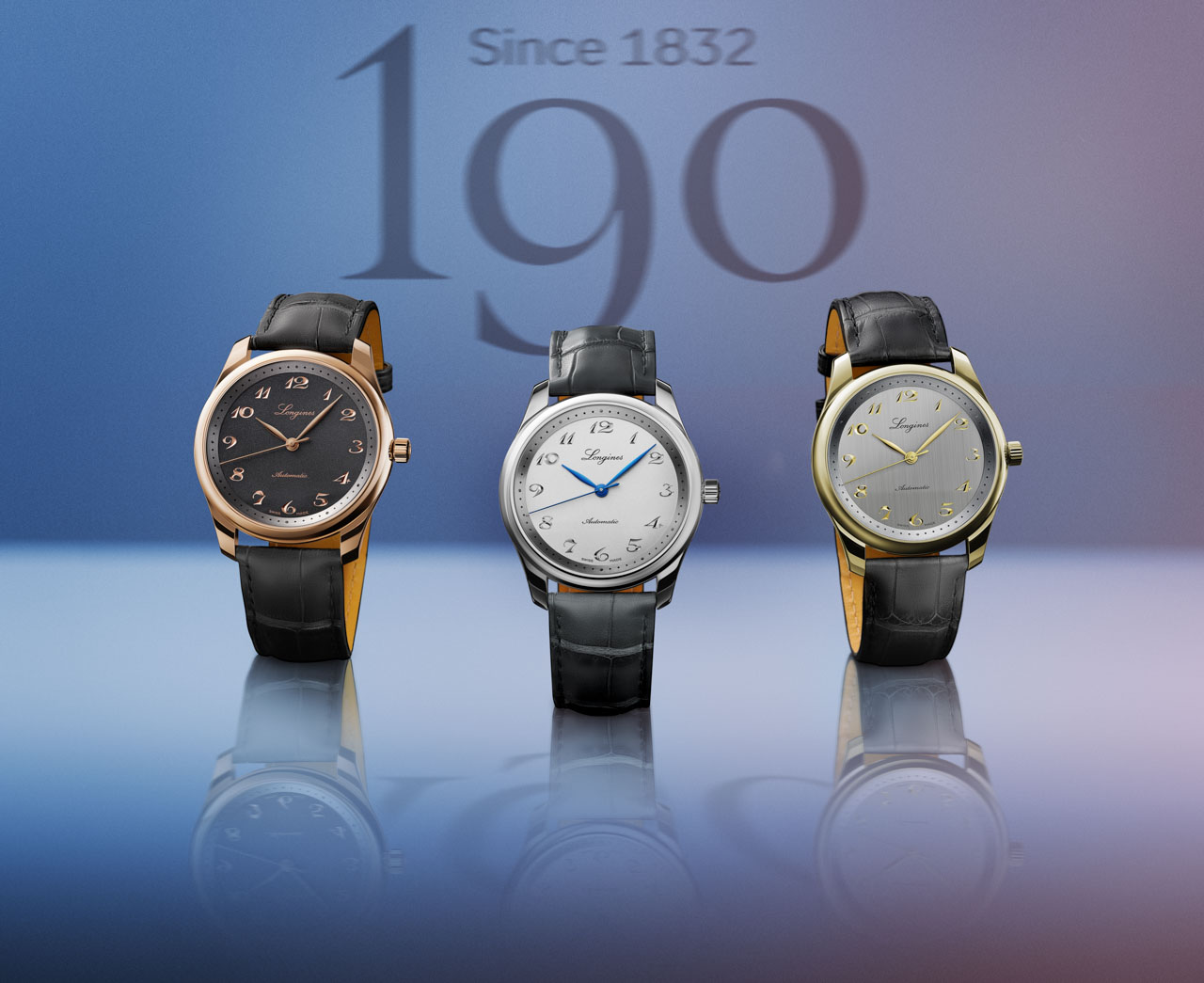 The Longines Master Collection 190 aniversario, tres piezas excepcionales